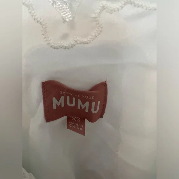 Show Me Your Mumu Celine Dress in Ivory - Picture 8 of 10